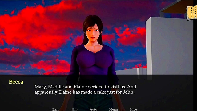 Teen's Erotic Adventure With New Family In 3D Hentai Visual Novel