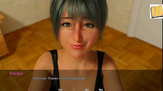 Blonde Teen Kimmy Rejects John's Advances in Erotic Visual Novel Scene