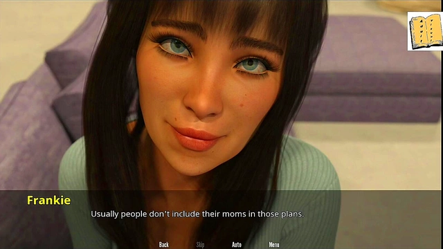 Blonde Teen Kimmy Rejects John's Advances in Erotic Visual Novel Scene