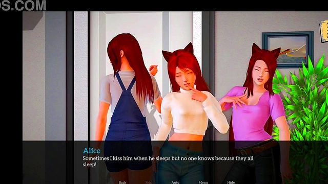 Redhead Teen Seduces MILF Stepmom In Erotic Anime Adventure