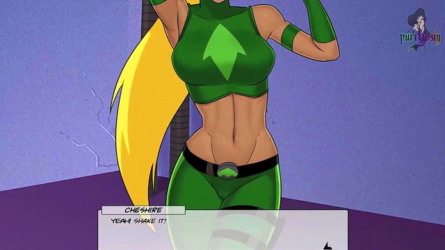 Blackfire Gets Wild With DC Heroes & Heroines In Office Hentai Adventure