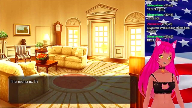 Petite VTuber With Big Boobs Livestreams Anime Parody Comedy Game Session