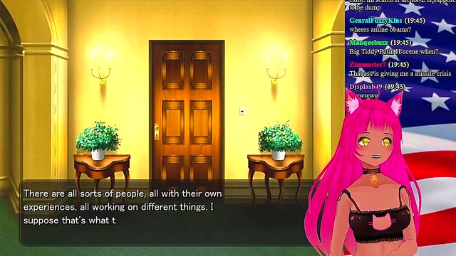 Petite VTuber With Big Boobs Livestreams Anime Parody Comedy Game Session