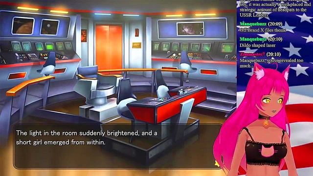 Petite VTuber With Big Boobs Livestreams Anime Parody Comedy Game Session