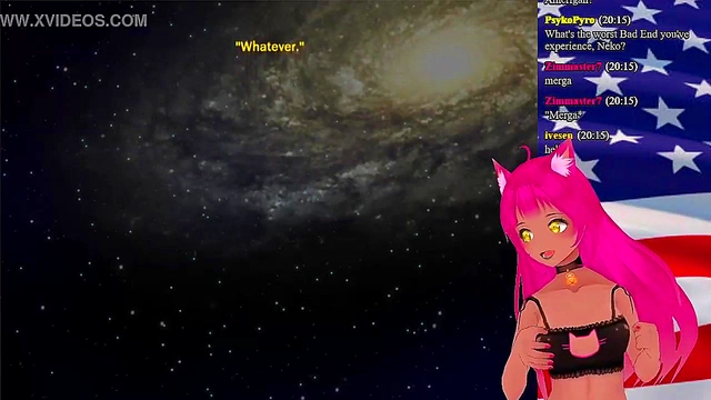 Petite VTuber With Big Boobs Livestreams Anime Parody Comedy Game Session