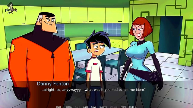 Goth Milf Maddie Gets Thicc Pussy Pounded By Danny Phantom In Anime Action