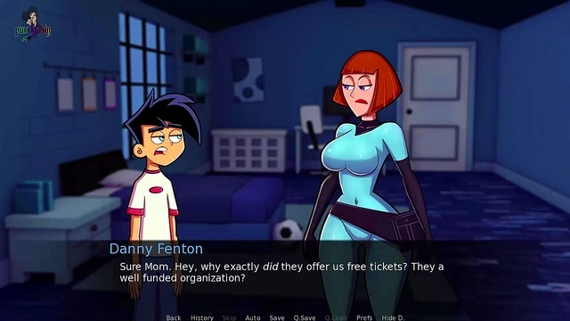 Goth Milf Maddie Gets Thicc Pussy Pounded By Danny Phantom In Anime Action