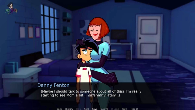 Goth Milf Maddie Gets Thicc Pussy Pounded By Danny Phantom In Anime Action