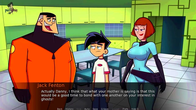 Goth Milf Maddie Gets Thicc Pussy Pounded By Danny Phantom In Anime Action