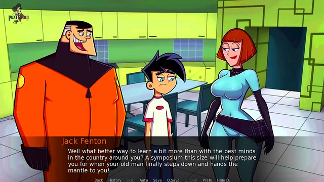 Goth Milf Maddie Gets Thicc Pussy Pounded By Danny Phantom In Anime Action
