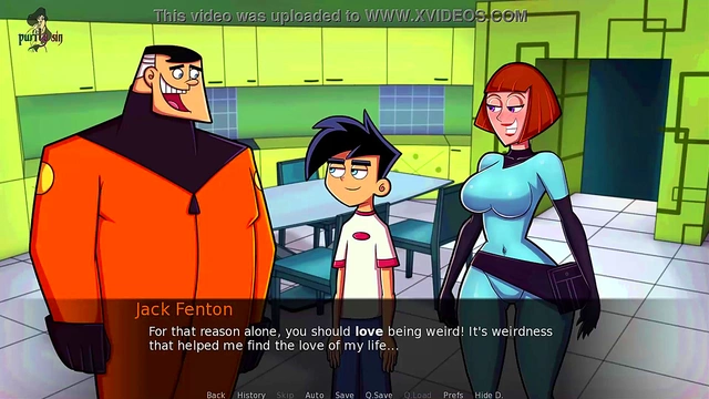 Goth Milf Maddie Gets Thicc Pussy Pounded By Danny Phantom In Anime Action
