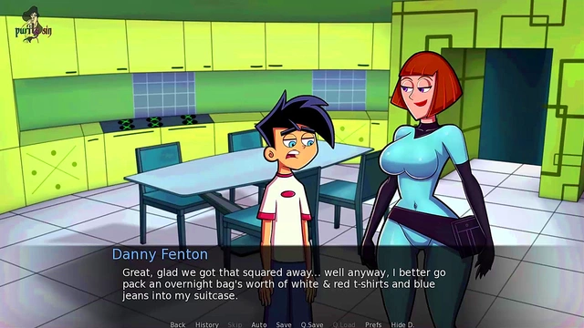 Goth Milf Maddie Gets Thicc Pussy Pounded By Danny Phantom In Anime Action