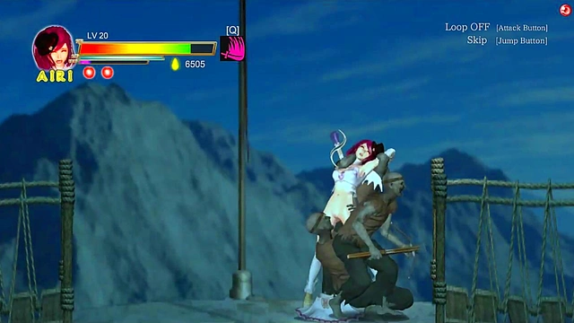 Airi from Ryona's Guilty Hell Engages Soldiers for Intense Hentai Sex Gameplay