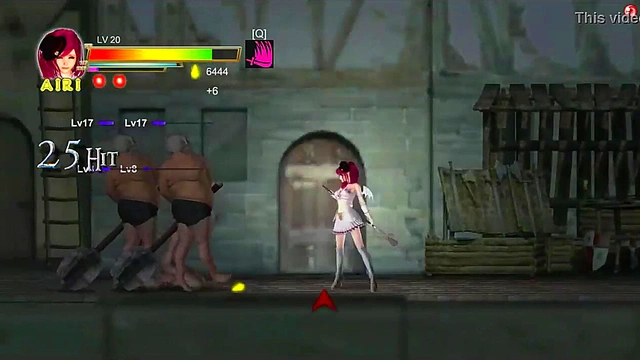 Airi from Ryona's Guilty Hell Engages Soldiers for Intense Hentai Sex Gameplay