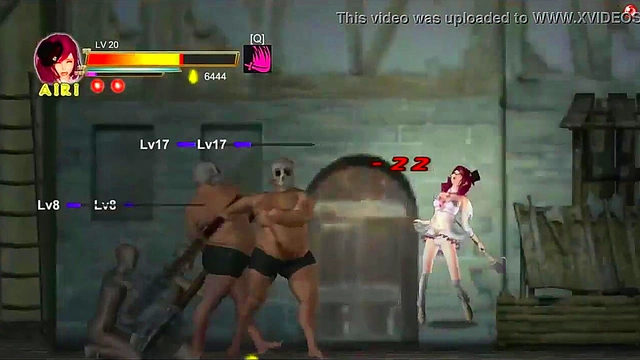 Airi from Ryona's Guilty Hell Engages Soldiers for Intense Hentai Sex Gameplay