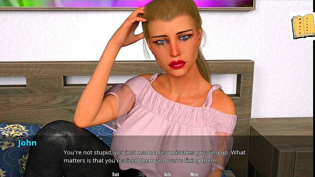 New Home For John & 4 Hot Ladies – Big Tits, Busty Blonde MILF Action