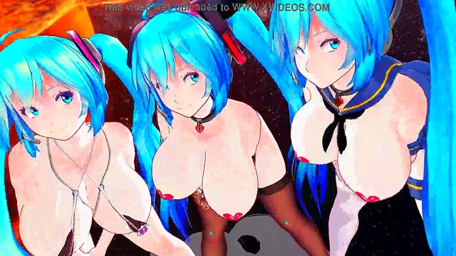 Hilarious MMD Anime Dance & Sing Performance With Apologetic Twist