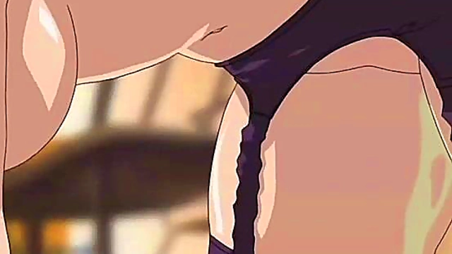 Horny Maid Gives Blowjob & Anal To Big-Breasted Anime Babe