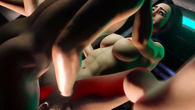 Miranda Lawson Fucked Roughly by Shepard on Ship in Mass Effect Hentai Animation