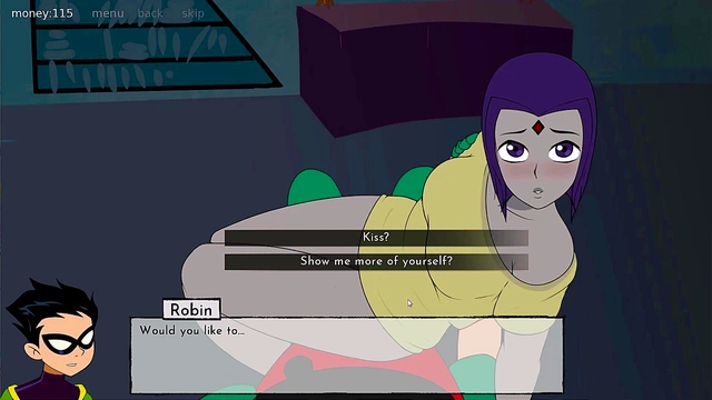 Teen Titans Starfire & Raven Engage in Steamy Lesbian Fun & Cartoon Sex Adventure