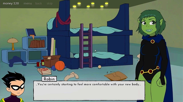 Teen Titans Starfire & Raven Engage in Steamy Lesbian Fun & Cartoon Sex Adventure