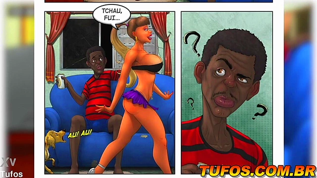 Busty Anime Chick Dances Funk Proibido Before Wild Interracial Hentai Sex Session