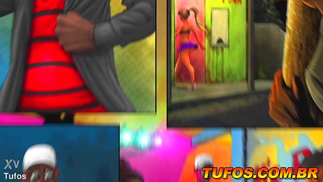 Busty Anime Chick Dances Funk Proibido Before Wild Interracial Hentai Sex Session