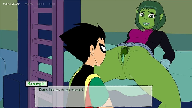 Teen Titans Starfire Gets Fucked By Alien Dick In Anime Adventure