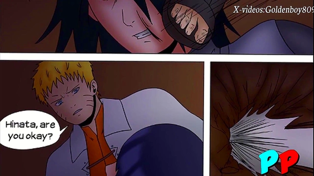 Sasuke Fucks Hinata in Naruto Hentai Cosplay Adventure