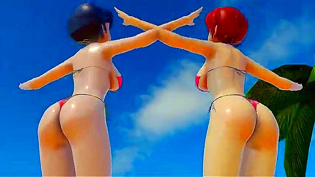Ranma & Akane's Steamy 3D Anime Encounter in MMD