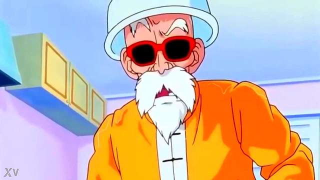 Mestre Kame Pounds Chichi Hard in Dragon Ball Hentai Action