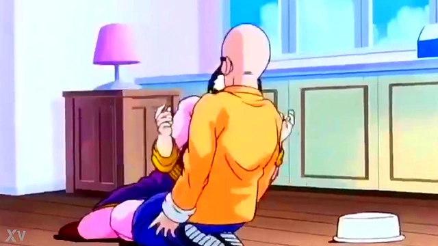 Mestre Kame Pounds Chichi Hard in Dragon Ball Hentai Action