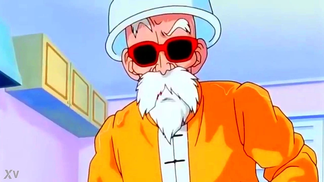 Mestre Kame Pounds Chichi Hard in Dragon Ball Hentai Action