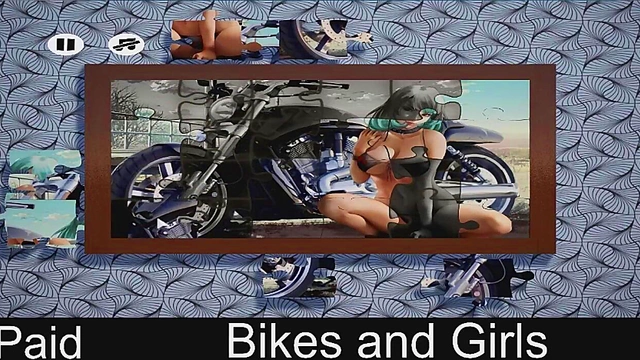 Hentai Puzzle Game – Sexy Biker Girls Take On Steamy Challenges