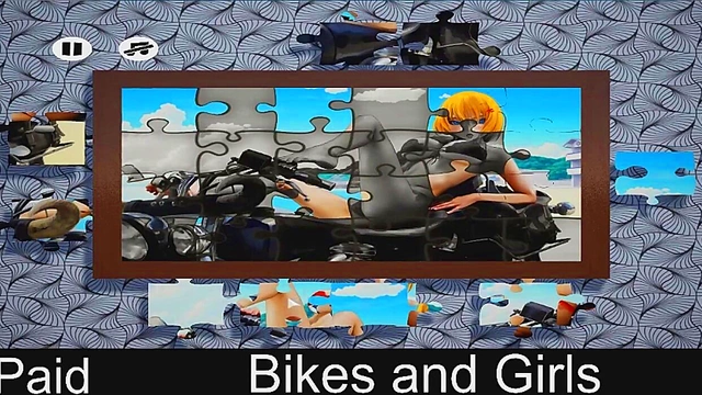 Hentai Puzzle Game – Sexy Biker Girls Take On Steamy Challenges