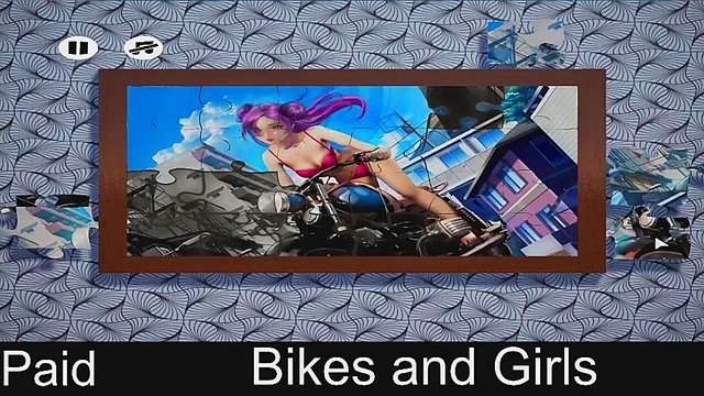 Hentai Puzzle Game – Sexy Biker Girls Take On Steamy Challenges