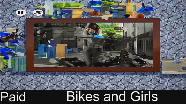 Hentai Puzzle Game – Sexy Biker Girls Take On Steamy Challenges