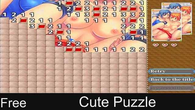 Cute Hentai Puzzle Game Challenges Your Mind With Sexy Sprites