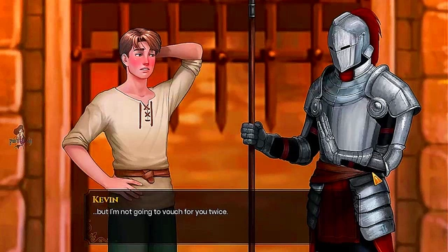 Ebony OrcGirl Gives Intense Blowjob & Swallows Hard In Anime Porn Game