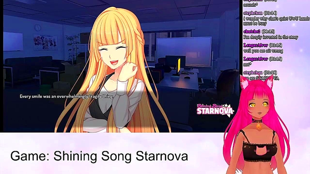 Lewd VTuber Neko Fucks Her Way Through Shining Song Starnova With Toys & Creampie Finale