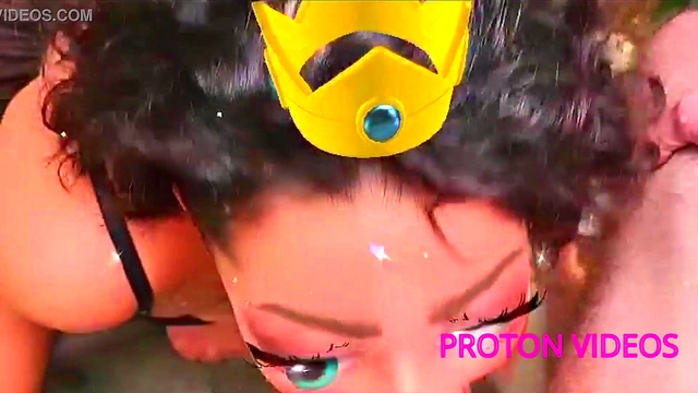 Athena Queen fucks Princess Anna in Steamy 3D Hentai Parody Scene