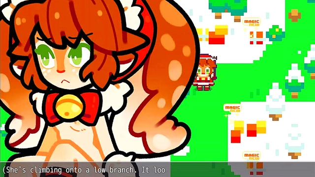 Poppy's Snowy Christmas Sex Adventure – Covered in Hot Cum Outdoors