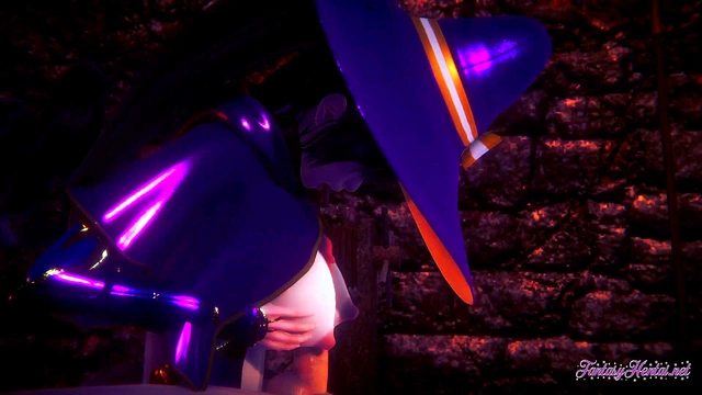 Mona from Genshin Impact Gives Boobjob & Gets Fucked in Uncensored 3D Hentai