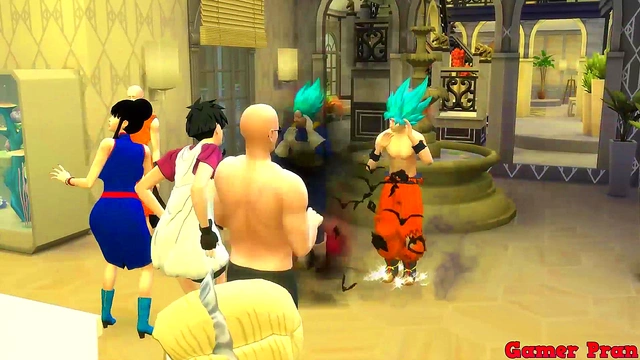 Goku Frees Himself & Punishes Cheating Wife in Intense Dragon Ball Hentai Anal Scene