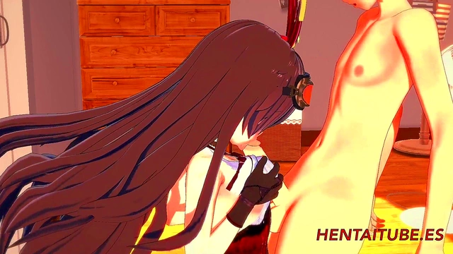 Amber from Genshin Impact Gets Fucked Hard for Mind-Blowing Hentai Orgasm