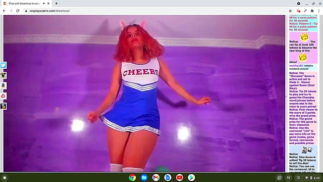 Horny Cosplay Cheerleader Gets Wet For You In Hot Hentai Action