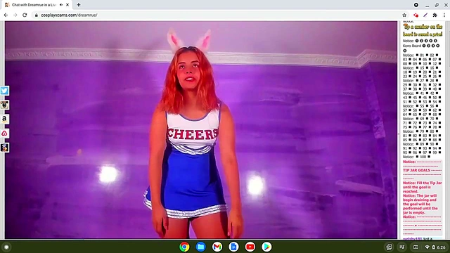 Horny Cosplay Cheerleader Gets Wet For You In Hot Hentai Action