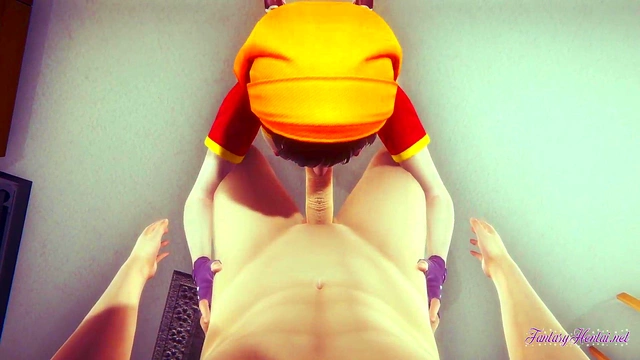 POV Dragon Ball Hentai – Pan Gives Boobjob, Blowjob & Gets Fucked for Creampie