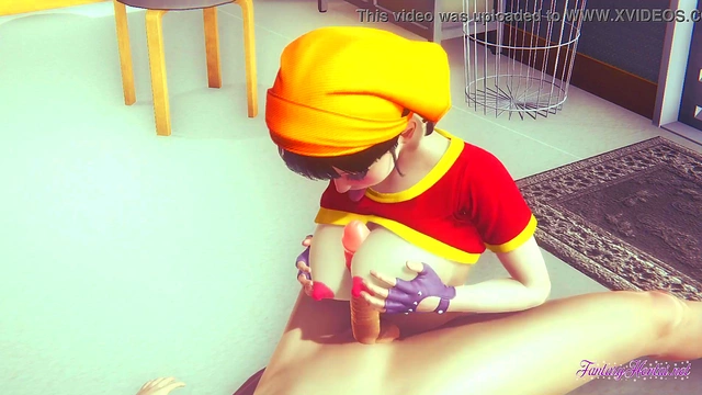 POV Dragon Ball Hentai – Pan Gives Boobjob, Blowjob & Gets Fucked for Creampie