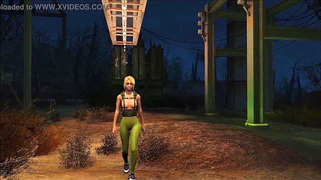 Sexy Blonde Takes Game-Inspired Fashion for Hot 3D Anime Action